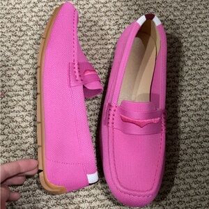 NWOT Pink Loafers for Women